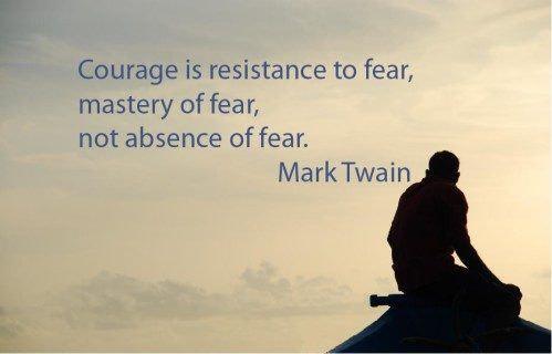 Fear overcoming fear in language learning