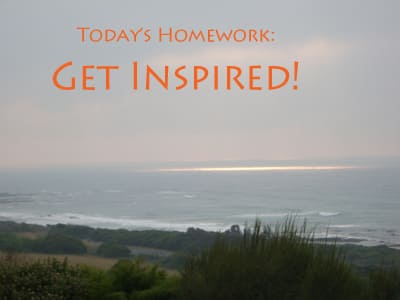 Homework to be inspired by