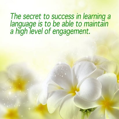 engagement in learning languages