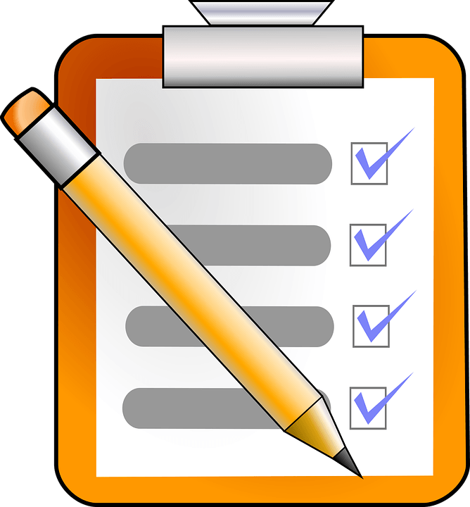 Speaking checklist